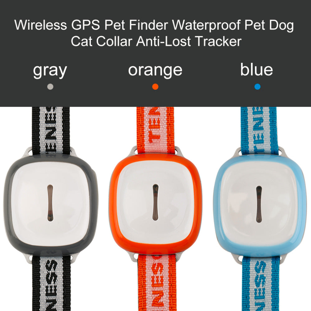 GT011 Intelligent Wireless GPS Pet Finder Waterproof Pet Dog Cat Collar Anti-Lost Security Tracker Locator Device Pet Product